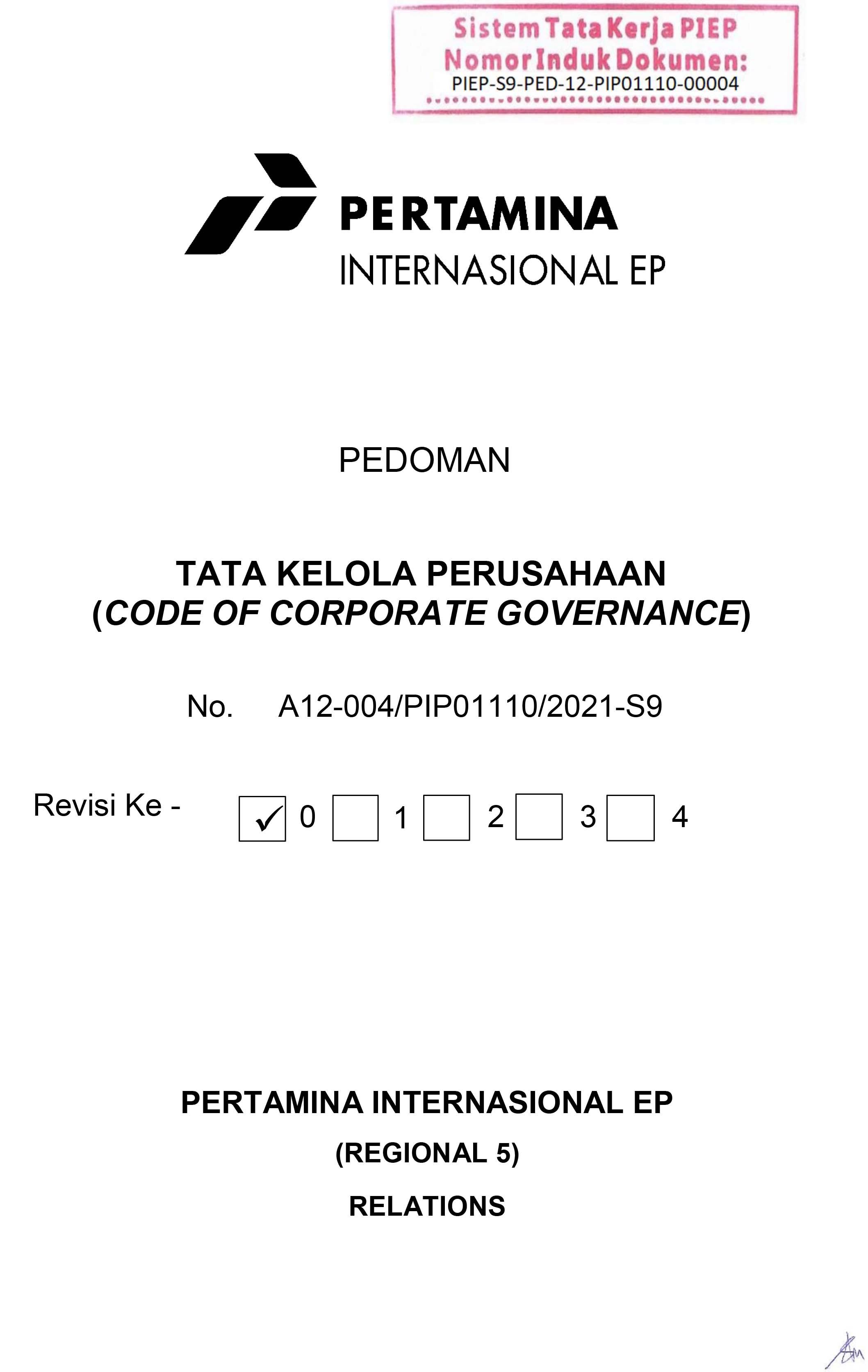 Pertamina internasional ep